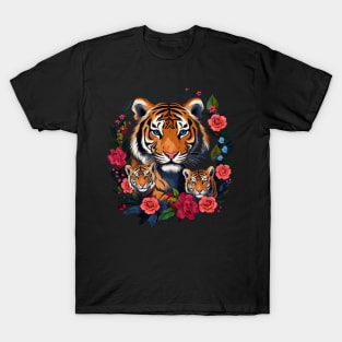 Siberian Tiger Mothers Day T-Shirt